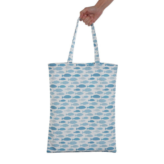 Shopping Bag Versa Pesci Poliestere 36 x 48 x 36 cm